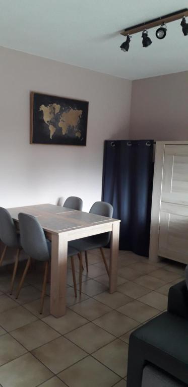 Posezení v ubytování Appartement à Bredene au rez-de-chaussée
