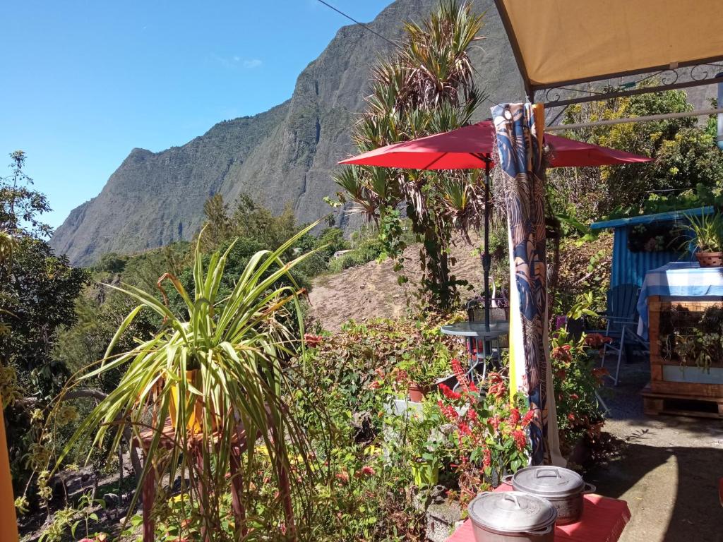 Nespecifikovaný výhled na hory nebo výhled na hory při pohledu z bed and breakfast