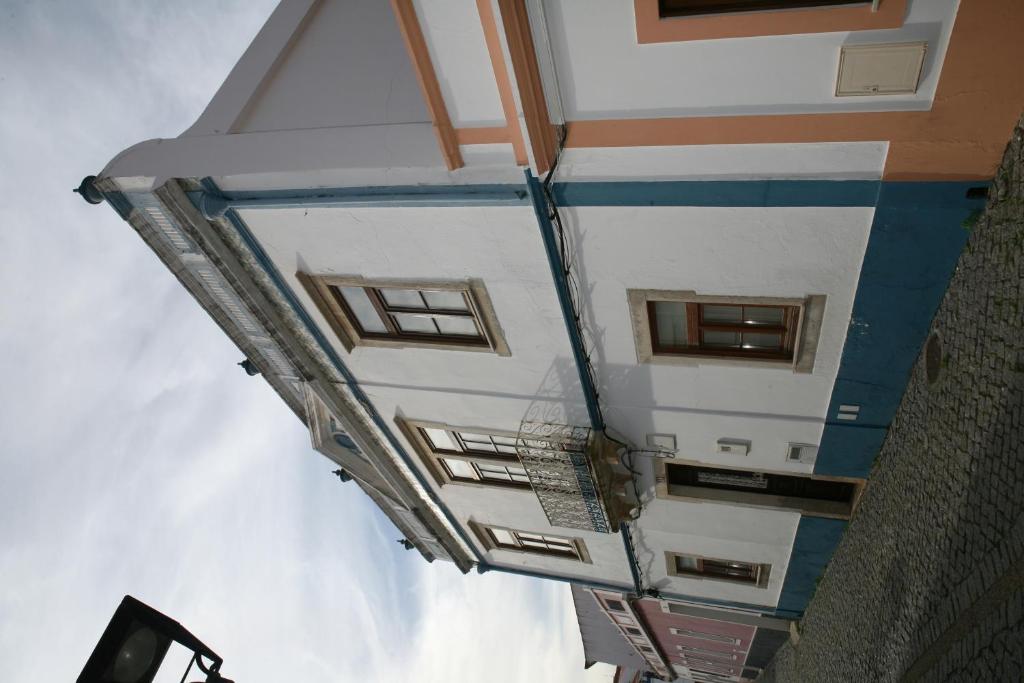 an overhead view of a building with windows at Casa Antiga in Odeceixe