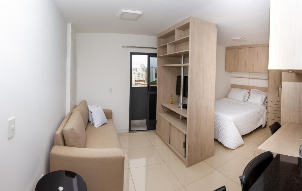  Loft anexo ao Hotel NH com lazer em Curitiba