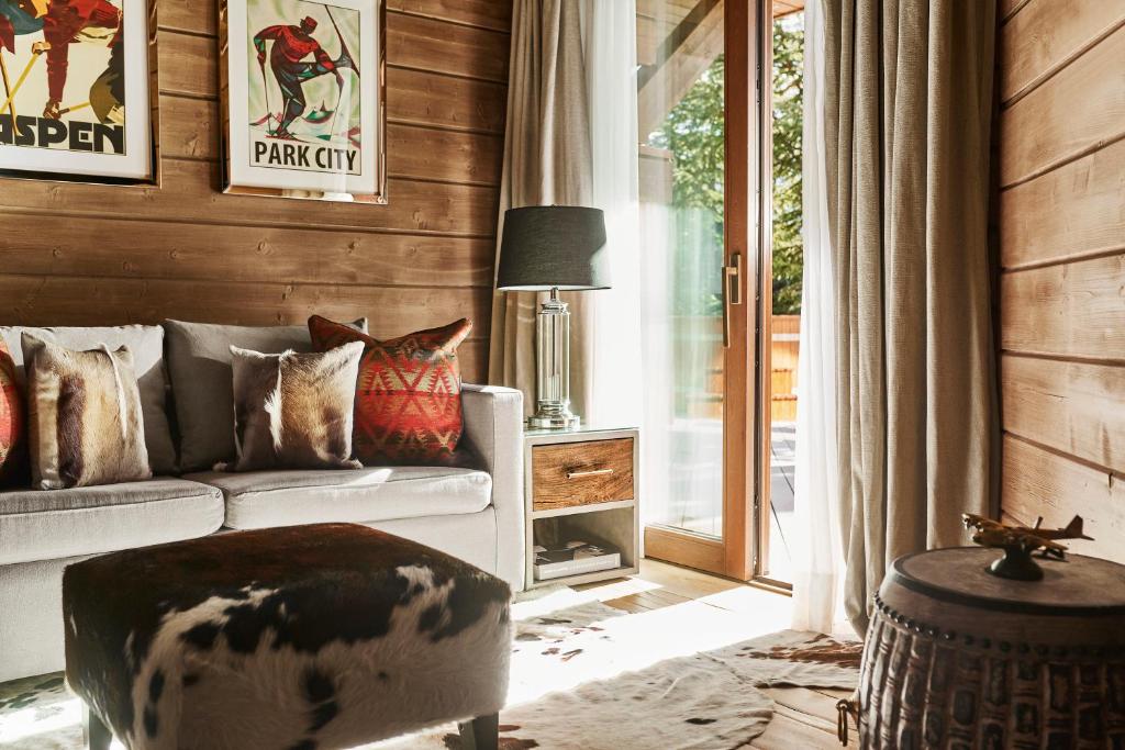 Posezení v ubytování El Lodge, Ski & Spa