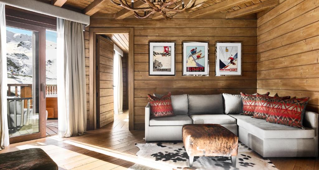 Posezení v ubytování El Lodge, Ski & Spa