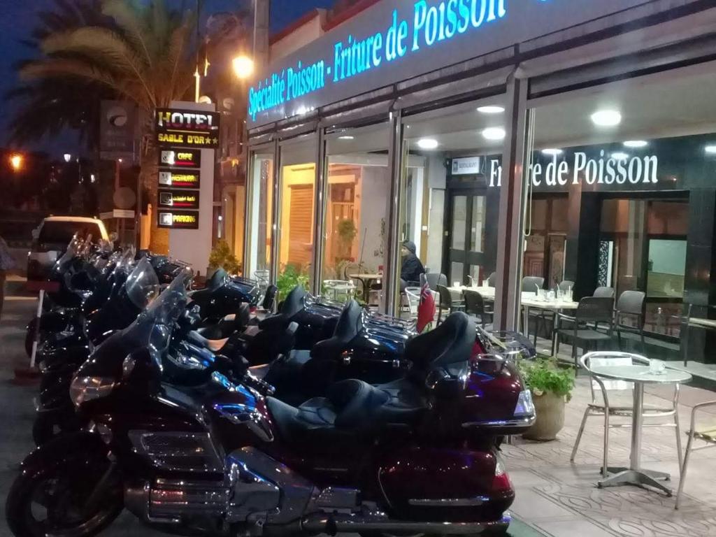 Un lugar para sentarse en Hôtel Sable d'Or