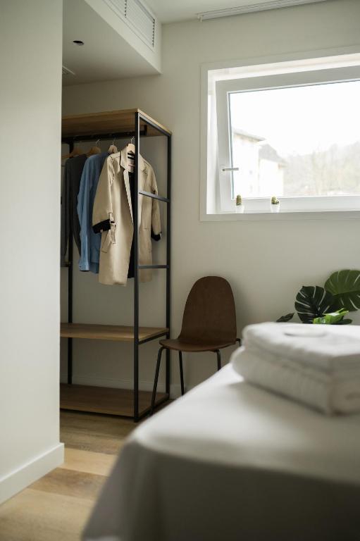 Postel nebo postele na pokoji v ubytování HOTEL ORDIZIA