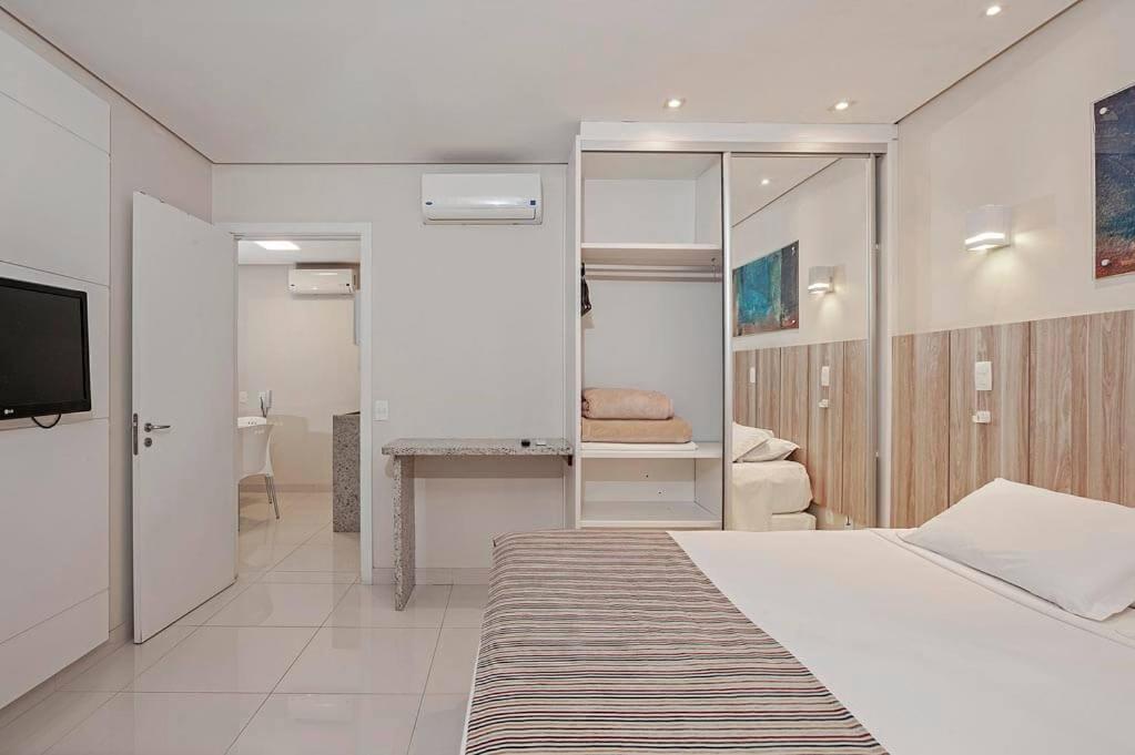  Aptos em hotel pé na areia nos Ingleses SLA