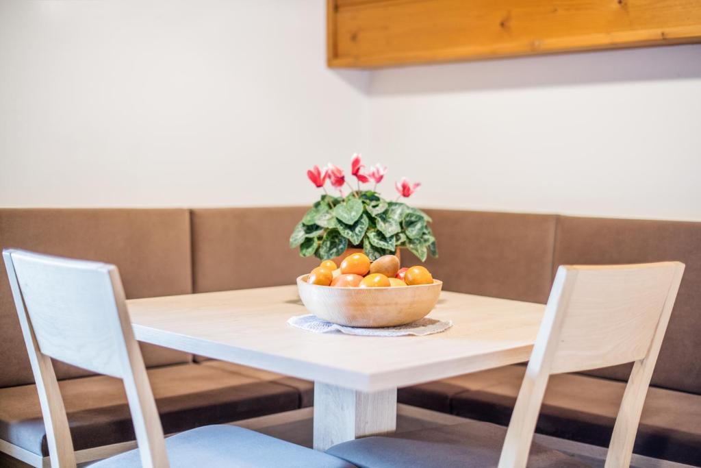 Posezení v ubytování Apartments Heidenberger Fienili