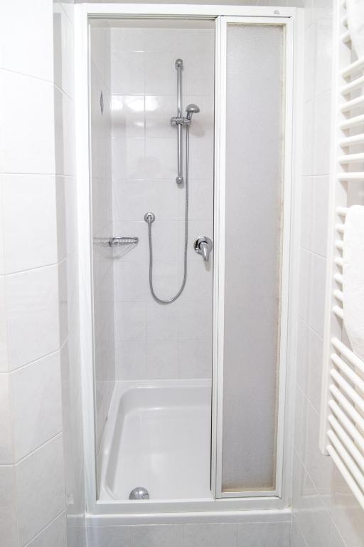 Koupelna v ubytování Apartments Heidenberger Fienili
