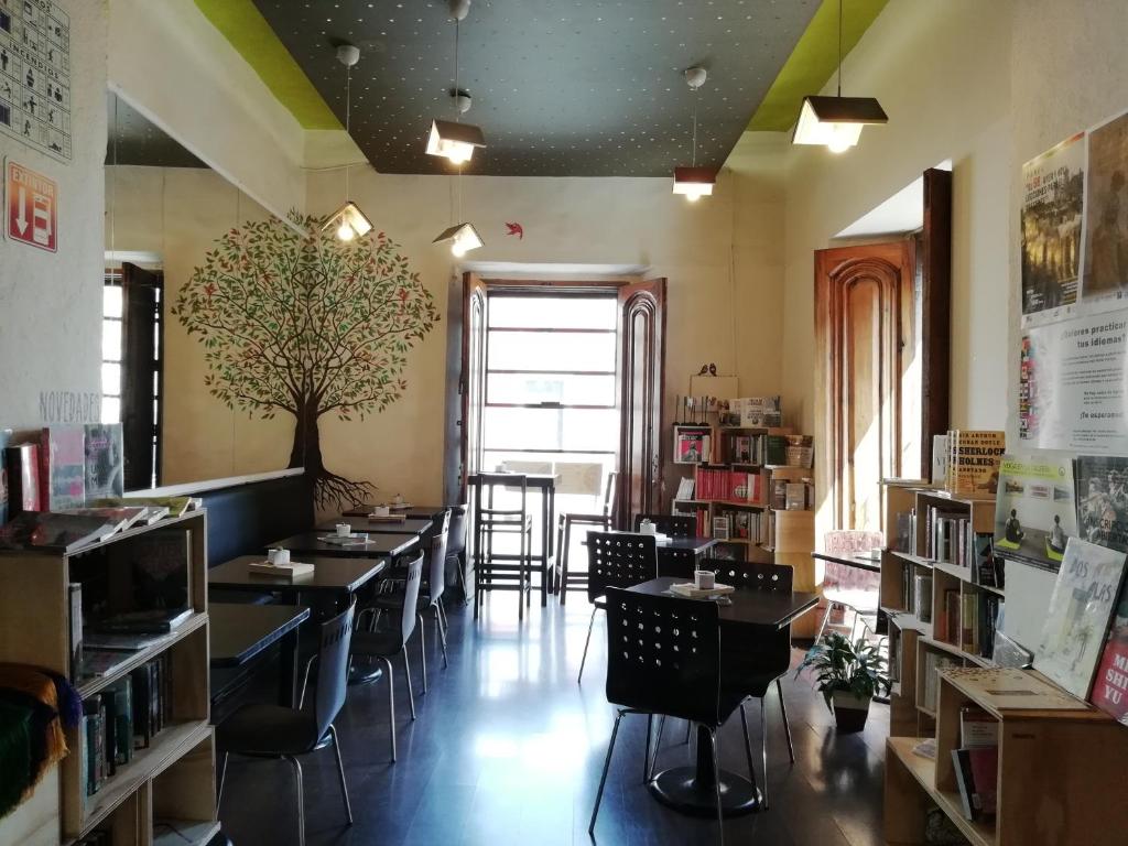 Posezení v ubytování Pórtico Hotel & Galería