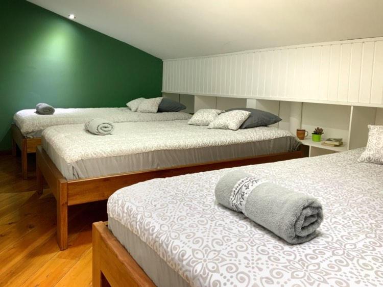 Postel nebo postele na pokoji v ubytování Ñañas Hostel
