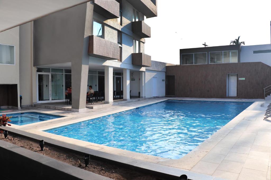 Bazén v ubytování Hotel Costa Verde nebo v jeho okolí