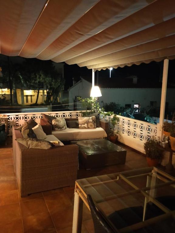 A balcony or terrace at Casa Fleur Casco Antiguo Altea con Piscina privada y Jardin
