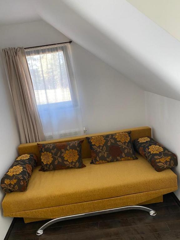 Predel za sedenje v nastanitvi Apartman Toki