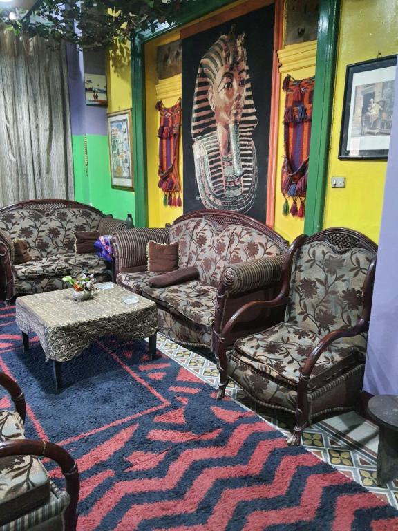 Posezení v ubytování African House Hostel