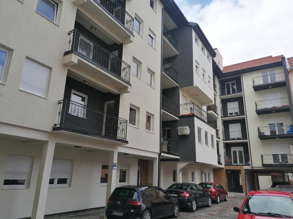 Budova, kde se apartmán nachází