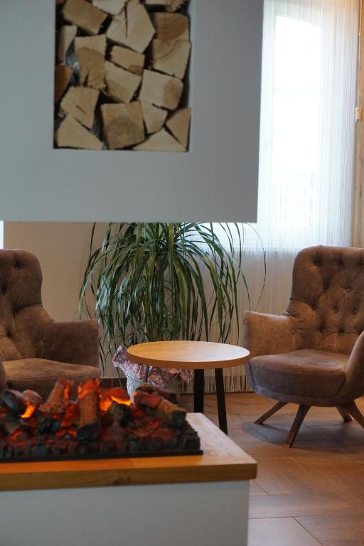 Posezení v ubytování Hotel Grüner Baum