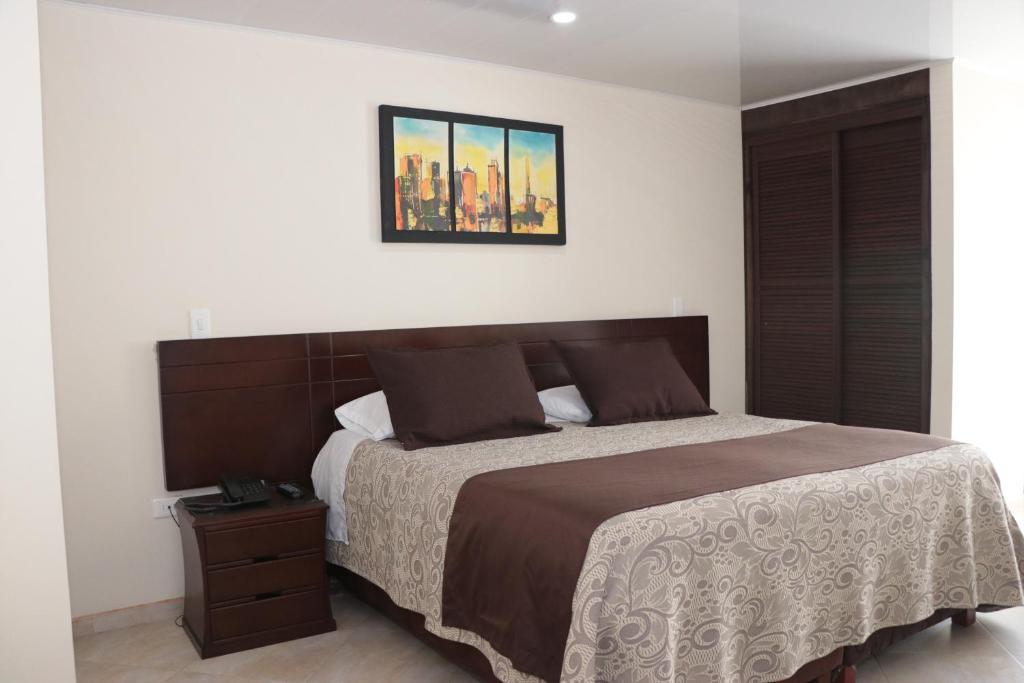 Postel nebo postele na pokoji v ubytování Hotel Castellana Group