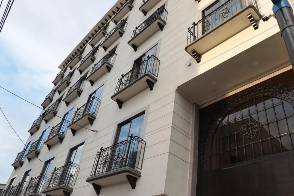 Budova, kde se hotel nachází