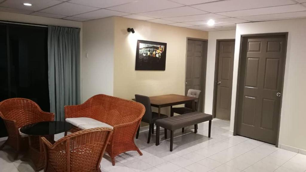Posezení v ubytování Pangkor staycation apartment
