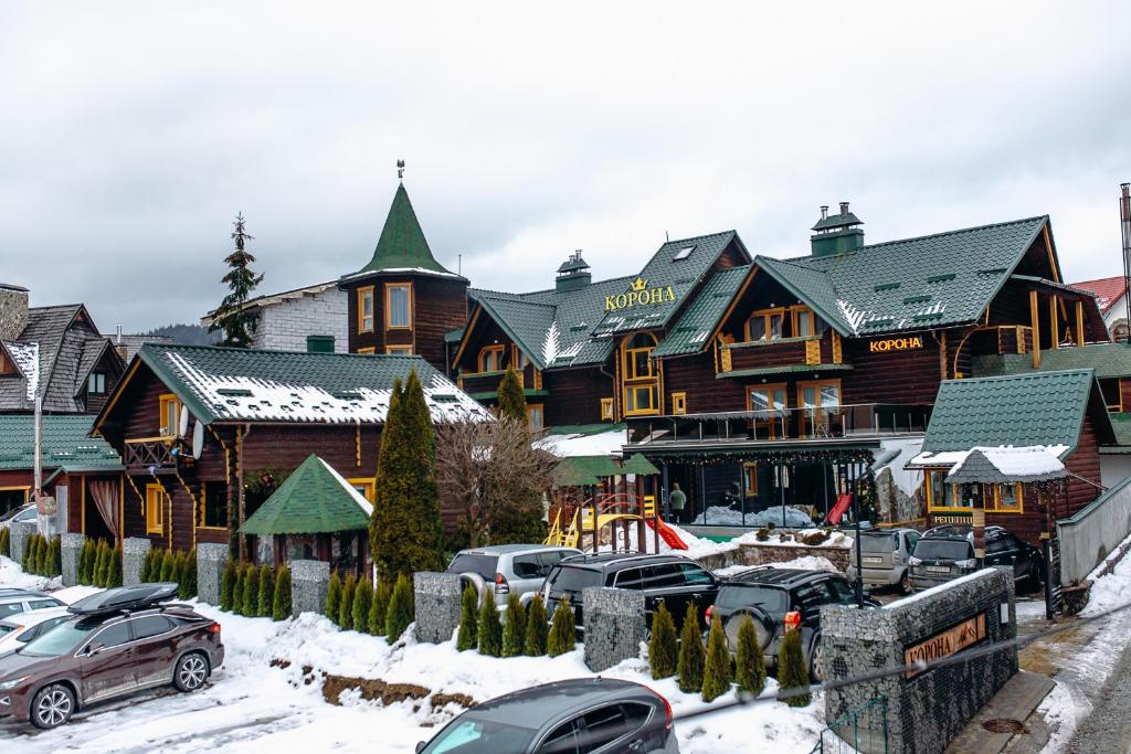 Korona Hotel&SPA v zimě