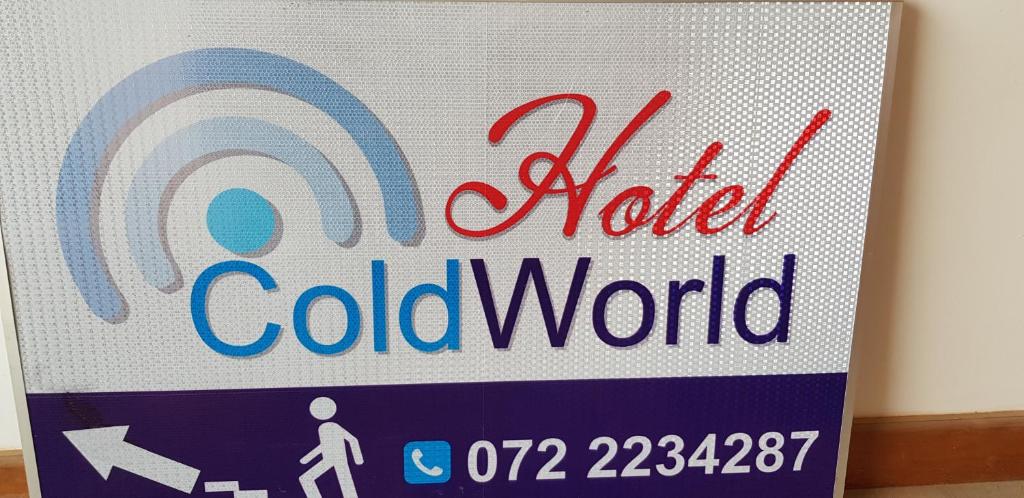 Certifikát, hodnocení, plakát nebo jiný dokument vystavený v ubytování Hotel ColdWorld
