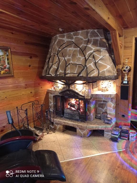 Zdjęcie z galerii obiektu Dom Parlinek agroturtstyka wędkowanie sauna jacuzzi w mieście Dąbrowa
