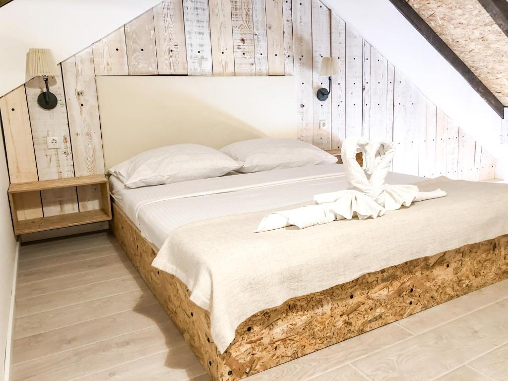 Katil atau katil-katil dalam bilik di Kisas Loft By Pinch