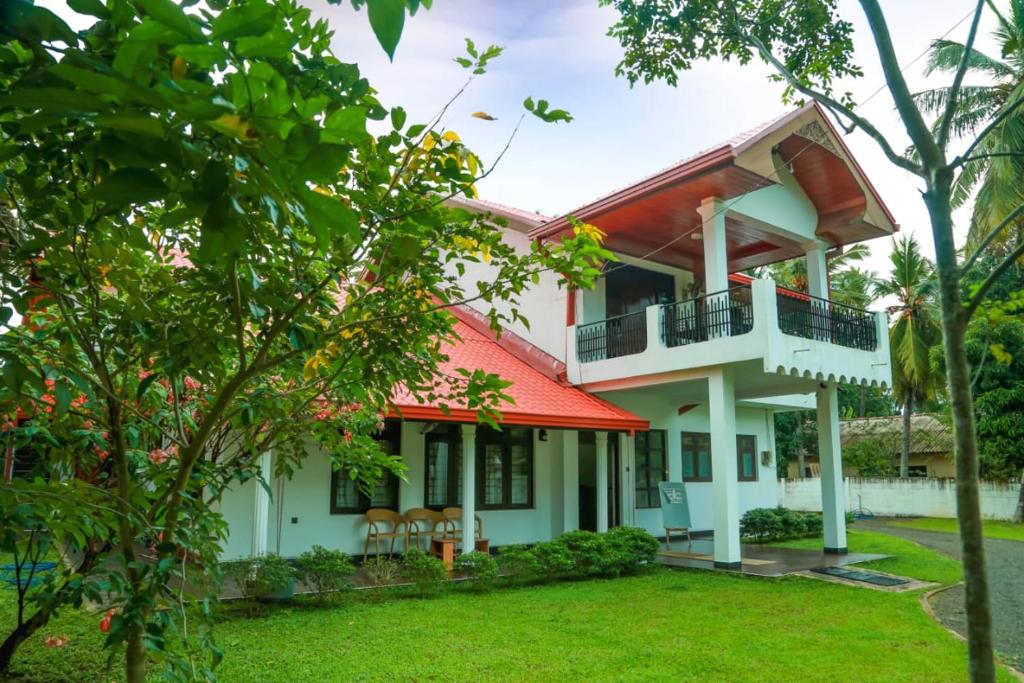 Zahrada ubytování Sapumal Lodge