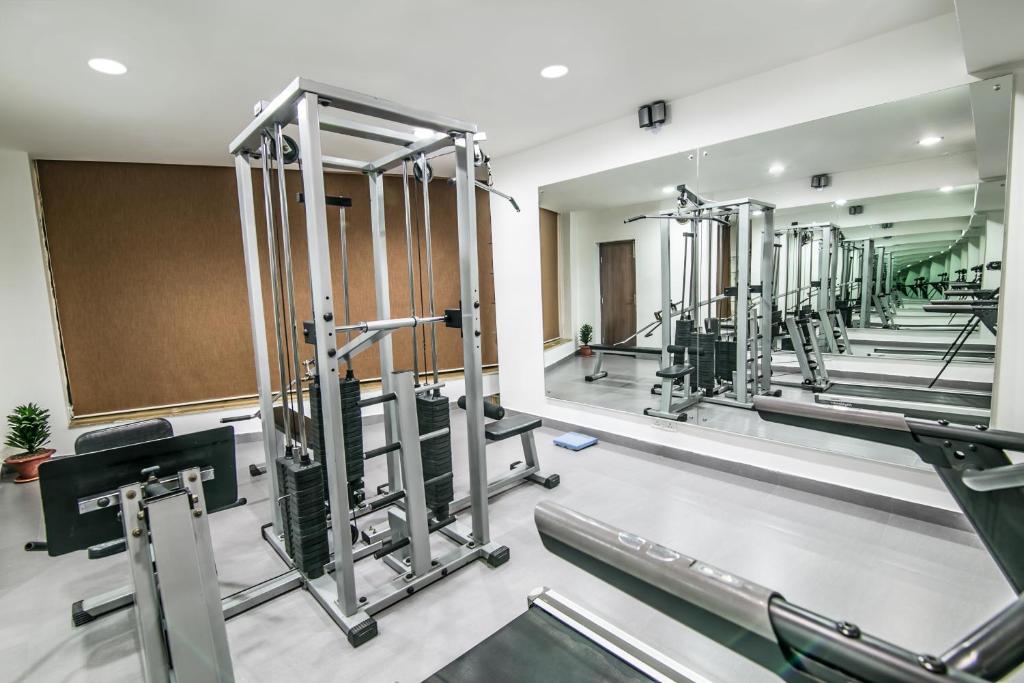 Fitness centrum a/nebo fitness zařízení v ubytování Capitol Hill