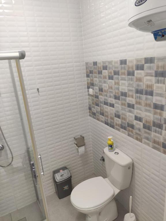 Koupelna v ubytování Villa Ivanovi