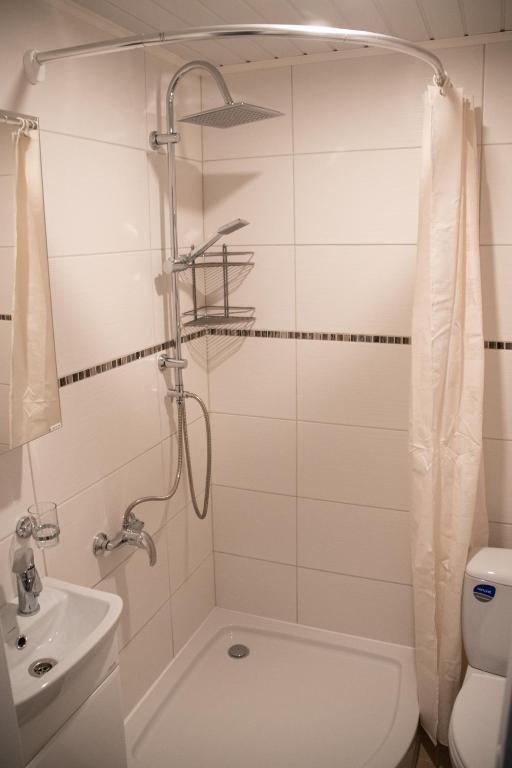 Koupelna v ubytování Mia Kiviõli Apartment