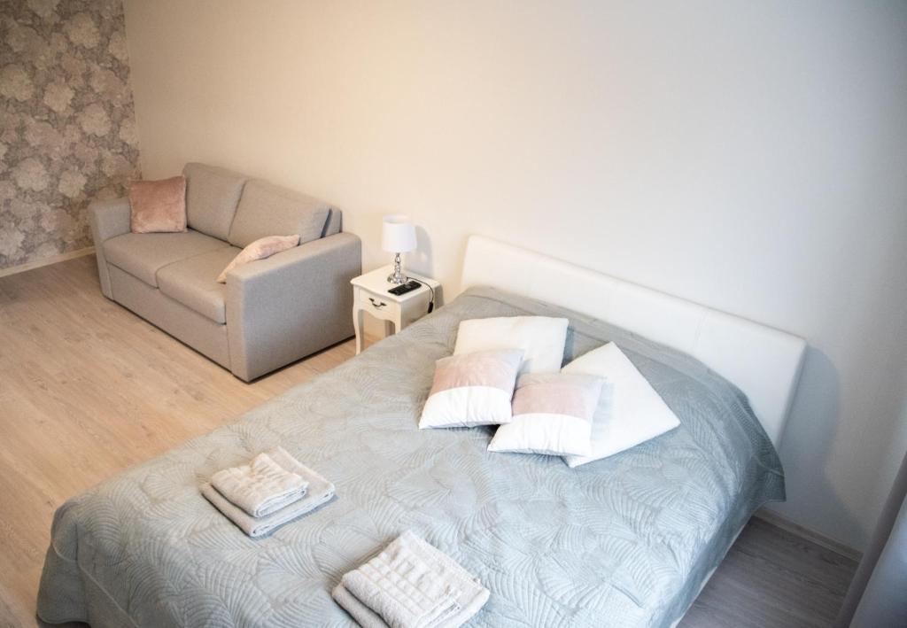 Posezení v ubytování Mia Kiviõli Apartment