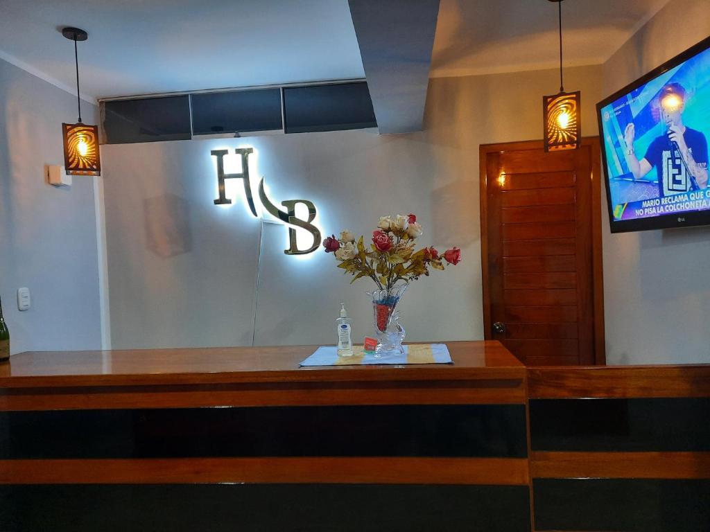 Μια τηλεόραση ή/και κέντρο ψυχαγωγίας στο Hotel Betania