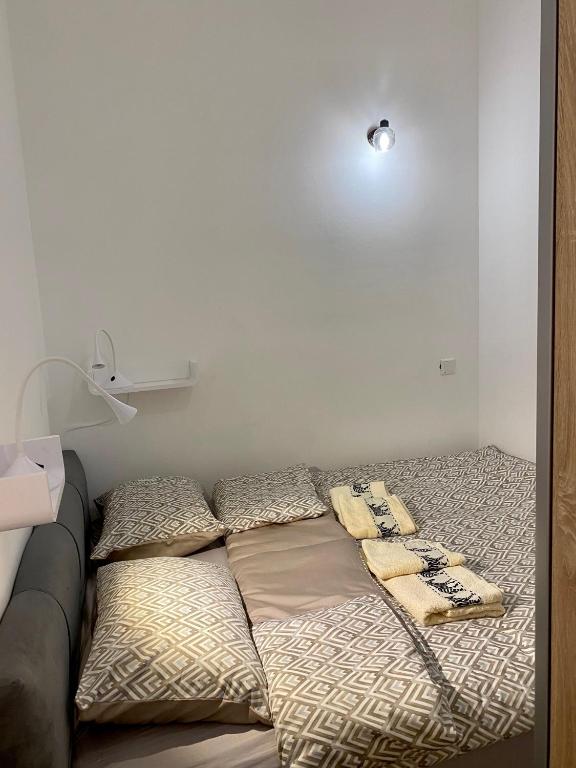 Posteľ alebo postele v izbe v ubytovaní Pearl Apartment Pula