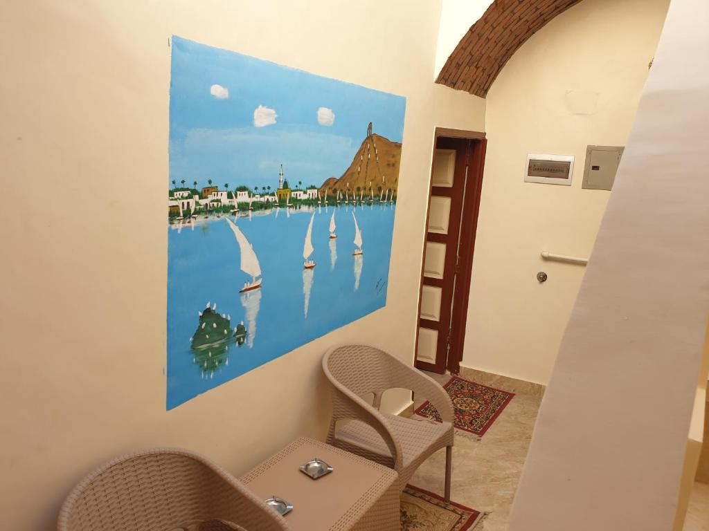 Posezení v ubytování Dara guest House