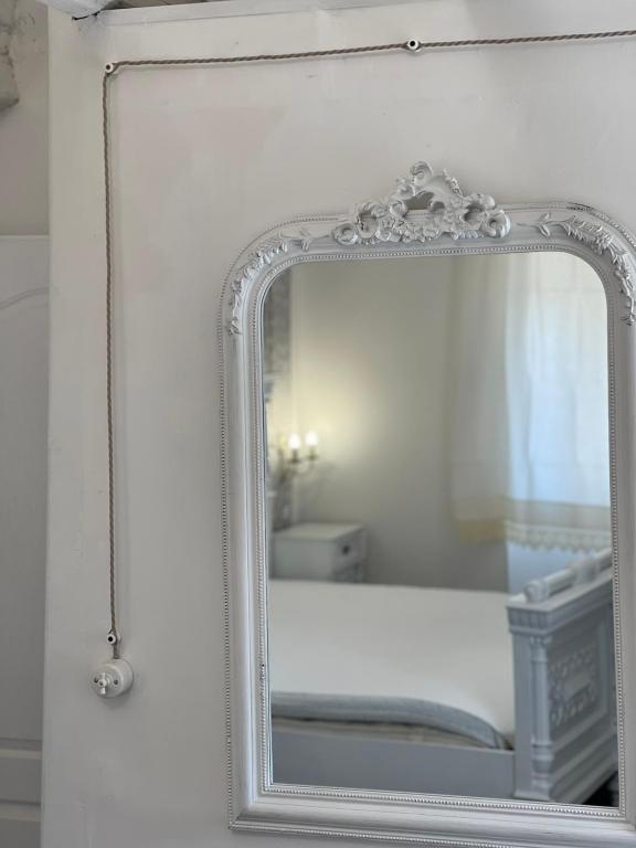 Postel nebo postele na pokoji v ubytování Lubenice-Rodinis Room and Apartment