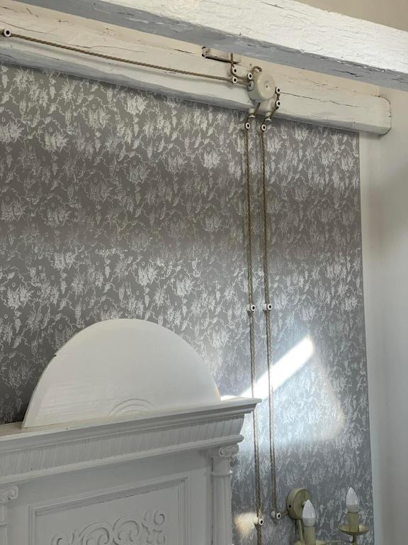 Koupelna v ubytování Lubenice-Rodinis Room and Apartment
