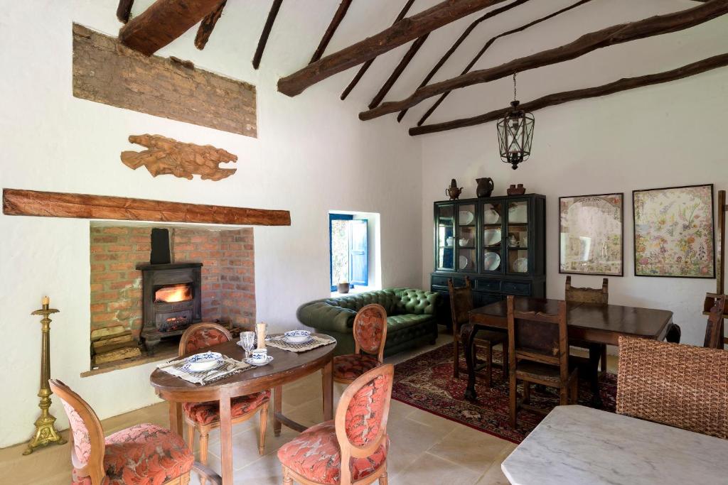 Posezení v ubytování Casa La Bisbal