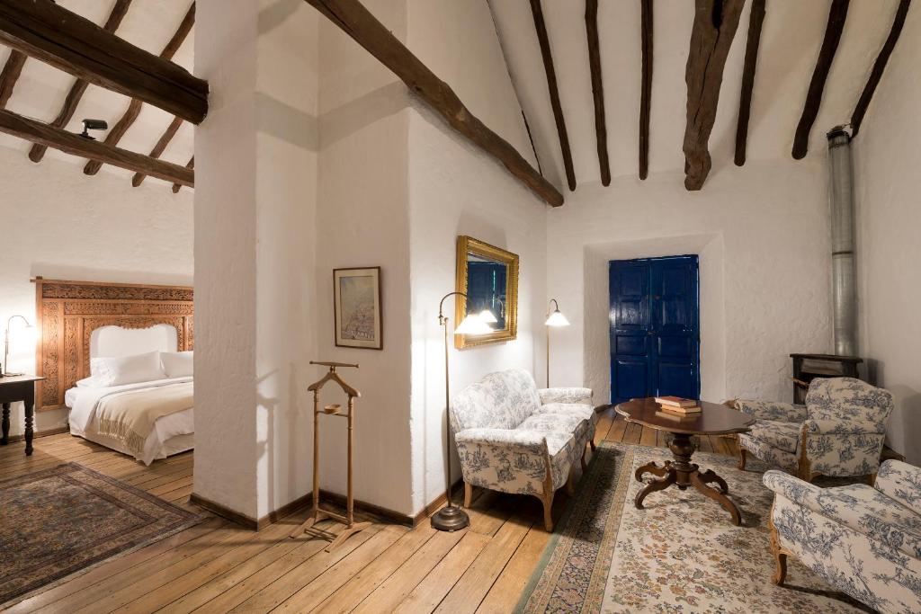 Postel nebo postele na pokoji v ubytování Casa La Bisbal