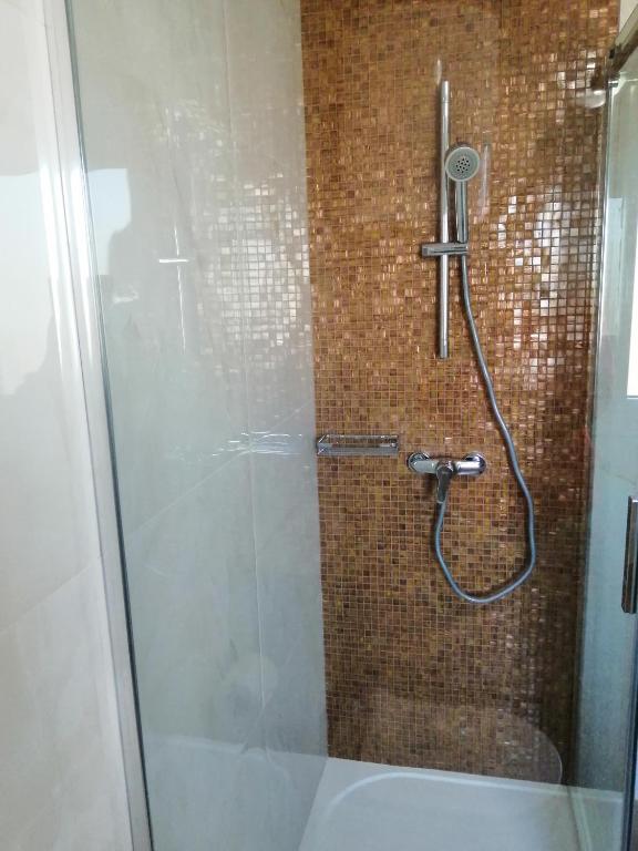 Koupelna v ubytování Apartment Premantura