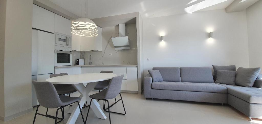 Kuchyňa alebo kuchynka v ubytovaní Apartments Elite