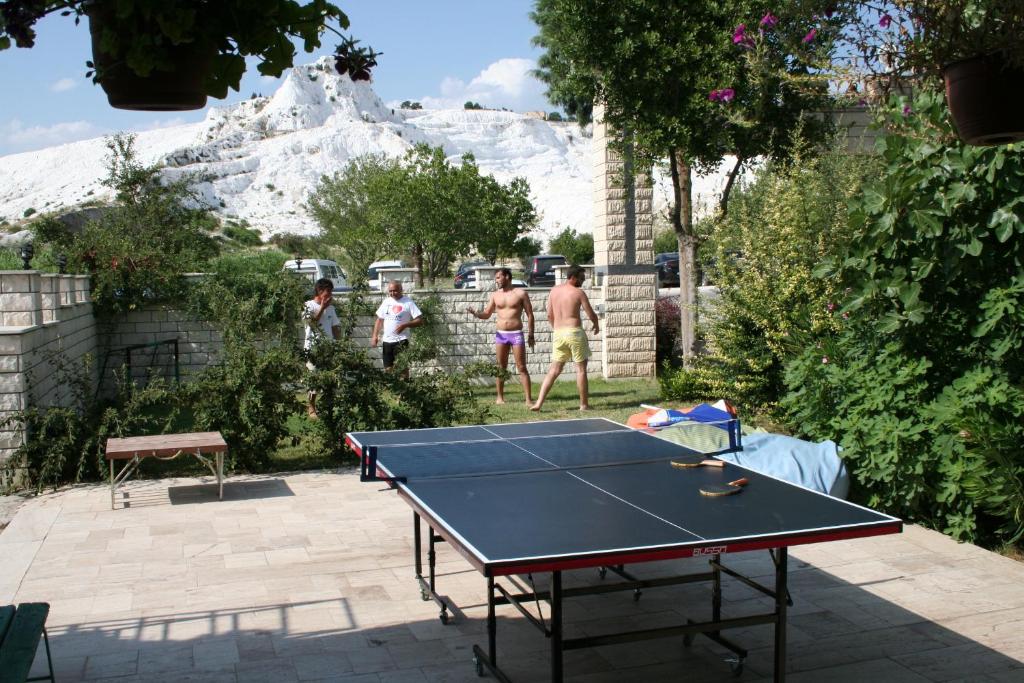 Stolní tenis v ubytování Hotel HAL-TUR nebo okolí