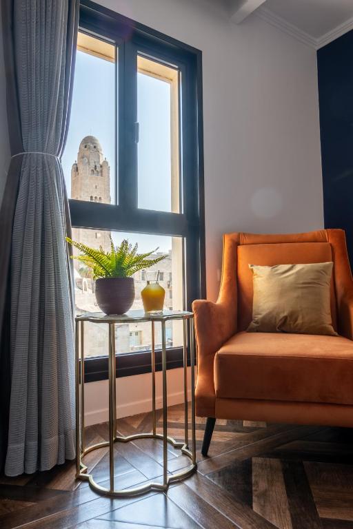 Posezení v ubytování Eldan Hotel