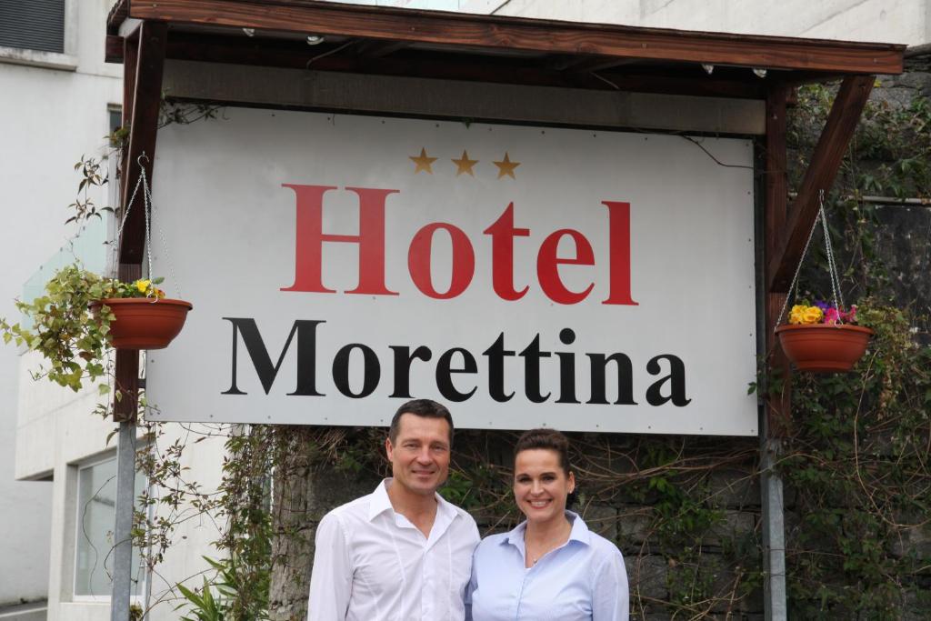 Certifikát, hodnocení, plakát nebo jiný dokument vystavený v ubytování Hotel Garni Morettina