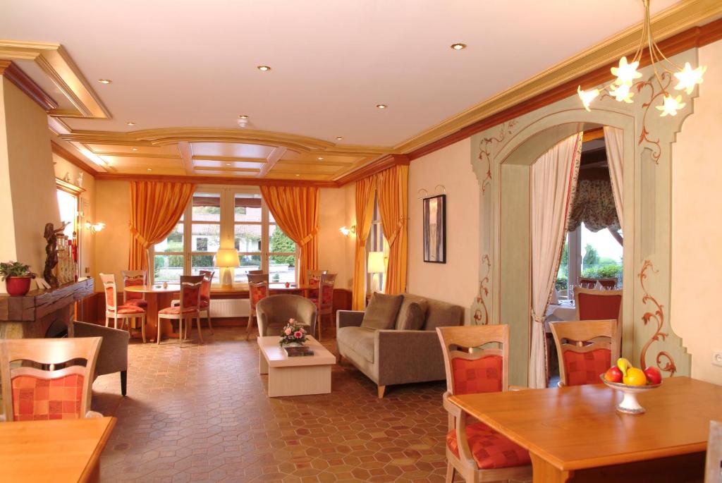 Posezení v ubytování Hotel Gruber