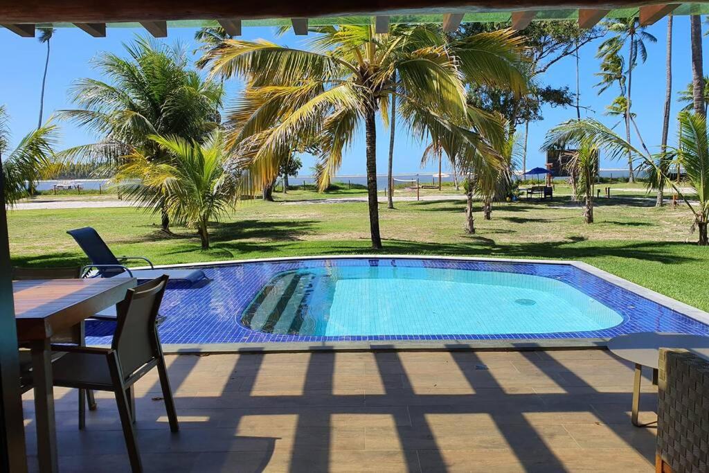  Bangalô à beira mar no Eco Resort Praia dos Carneiros
