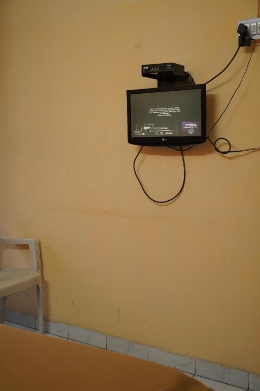 TV a/nebo společenská místnost v ubytování Hotel Rajesh