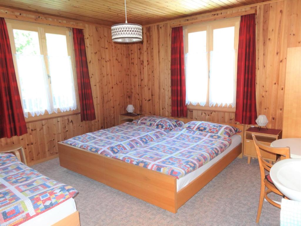 Letto o letti in una camera di Zimmervermietung Ackersand