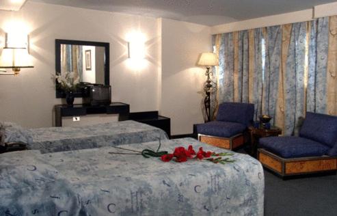 Postel nebo postele na pokoji v ubytování Hotel Concorde Dokki