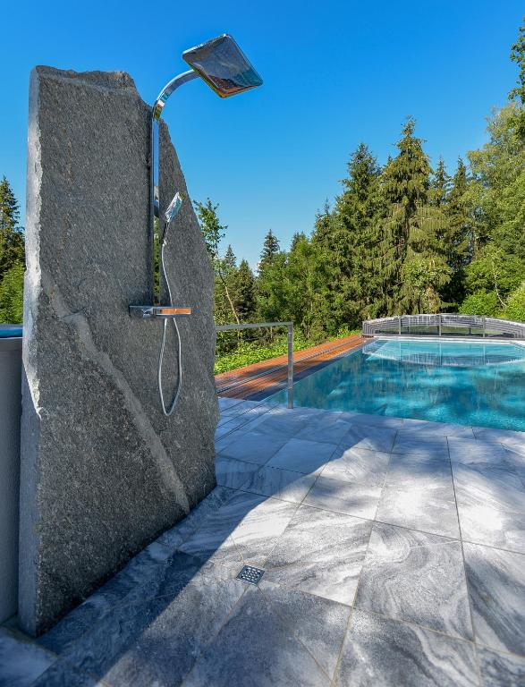 The swimming pool at or close to Landidyll-Hotel Nudelbacher