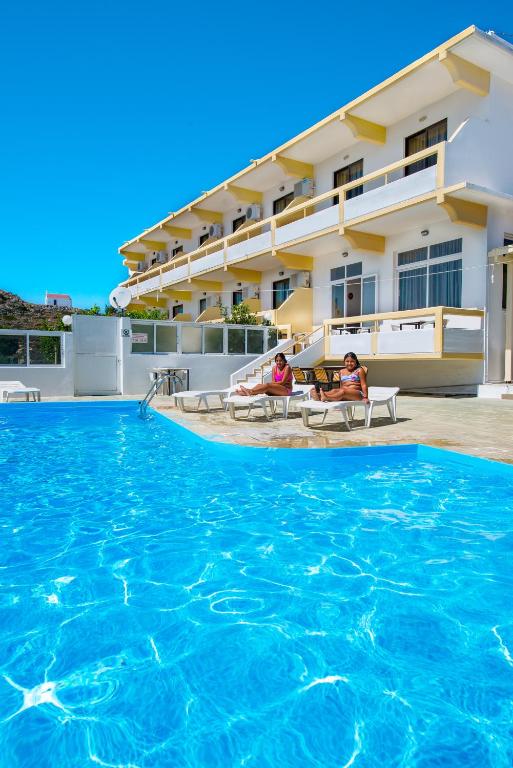 Bazén v ubytování Hotel Eleni Anagros nebo v jeho okolí